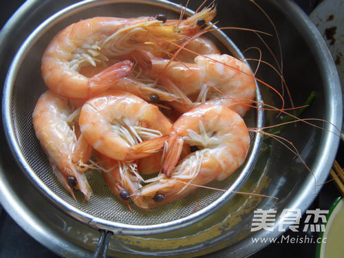 Boiled Fresh Shrimp recipe