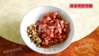 Colored Sticky Rice with Sausage recipe