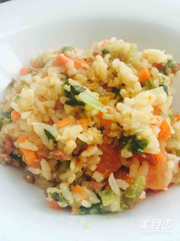 Simple Egg Fried Rice recipe