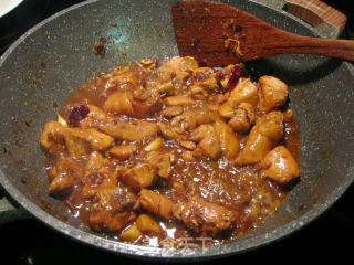 Three Cups Chicken Stewed with Red Dates recipe