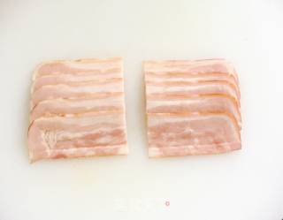 Bacon Roll with Enoki Mushroom recipe