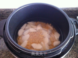 Yam Corn Millet Porridge recipe