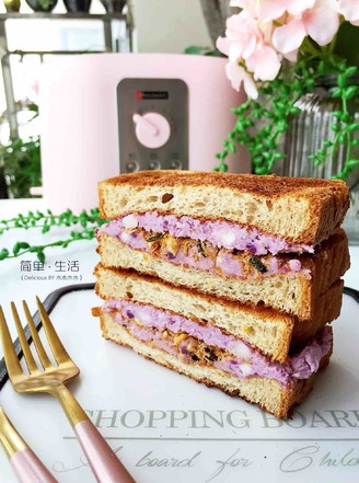 Popular Taro Mashed Sandwiches recipe