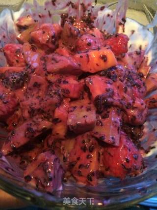 Mulberry Yogurt Salad recipe