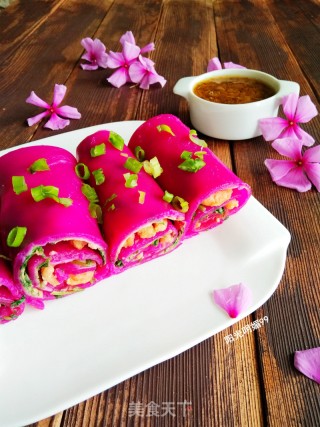 Pitaya and Shrimp Intestines recipe