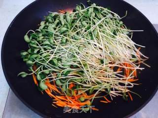 Garlic Black Bean Sprouts recipe