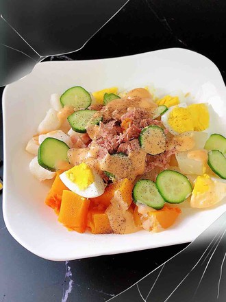 Tuna Assorted Salad (fat-reduced Potatoes)