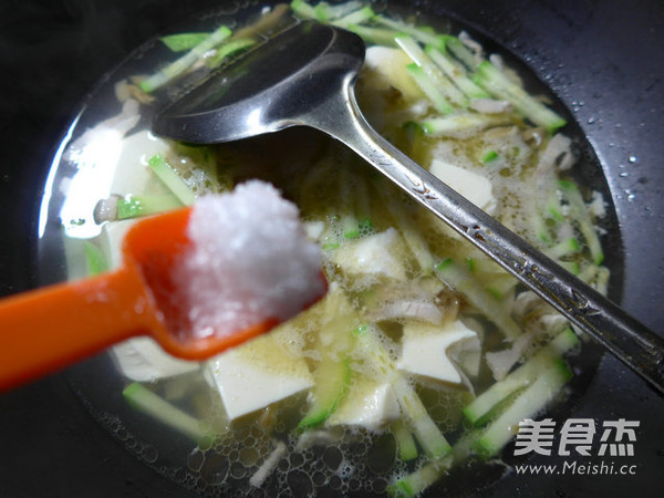 Three Silk Tofu Soup recipe