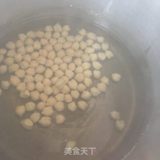 Salted Toon Mixed with Chickpeas recipe