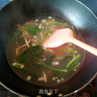 #蛋美食#northeast Sleeve Soup recipe