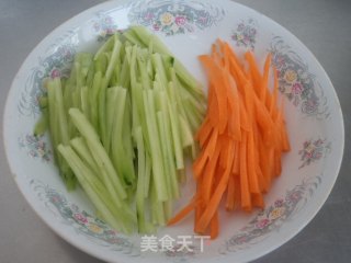 Cucumber Bean Sprouts recipe