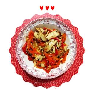 Stir-fried Chili with Cowhide Dried Seeds recipe