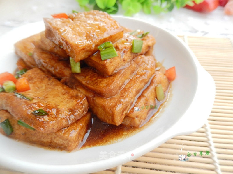 Tofu with Oyster Sauce recipe