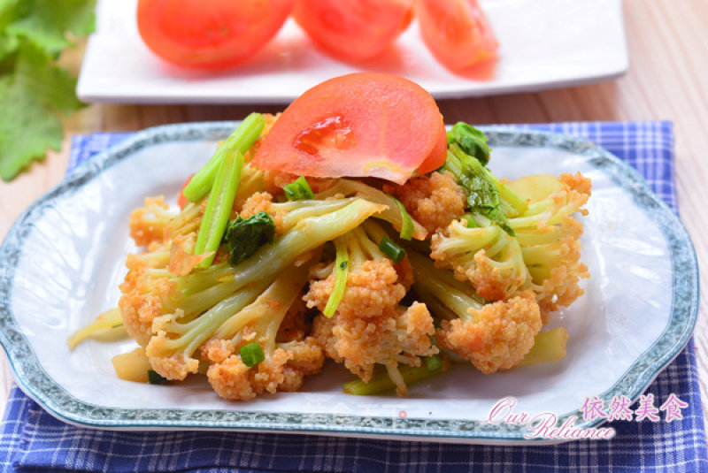 Cauliflower Stir-fried Tomatoes recipe