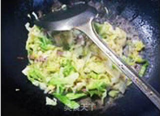 Stir-fried Cabbage with Bacon Thousand Sheets recipe