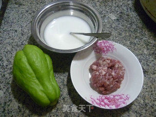 Chayote Soup with Minced Meat recipe