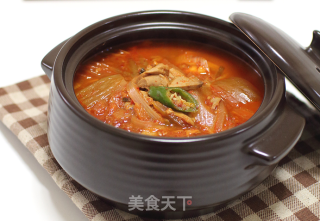 Korean Tuna Kimchi Soup-lazy Collection recipe