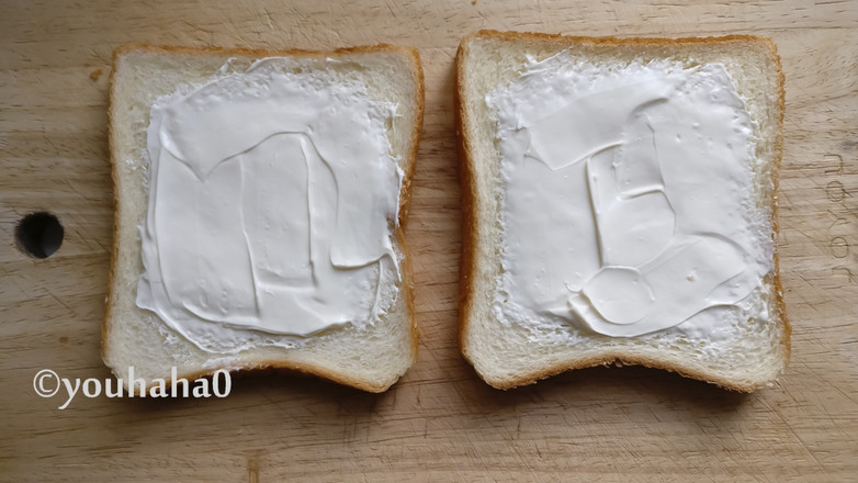 Blueberry Cheese Pocket Toast recipe