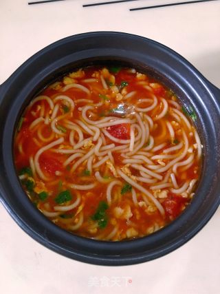 Tomato and Egg Noodles recipe