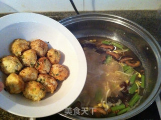 White Radish Meatball Soup recipe