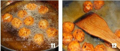 Orange-flavored Chicken Balls recipe