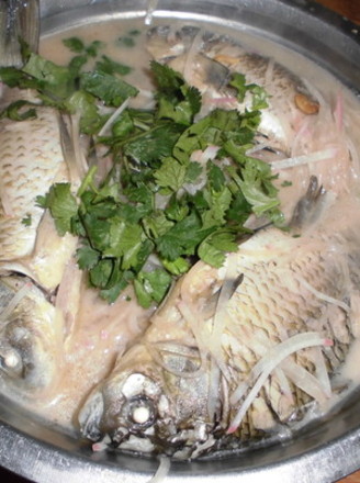 Carp and Radish Soup recipe