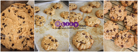 Peanut Chocolate Chip Cookies recipe