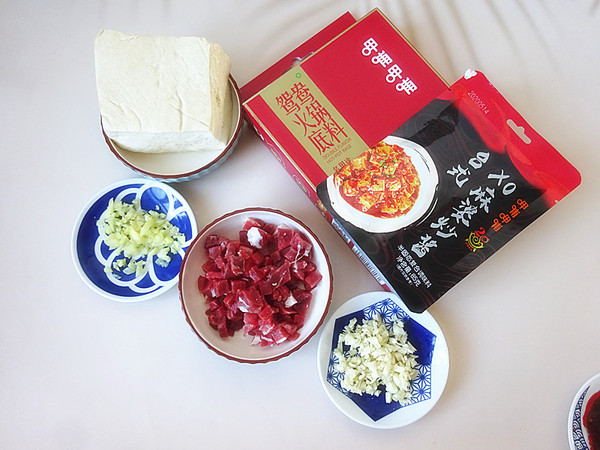 Tofu with Minced Meat recipe