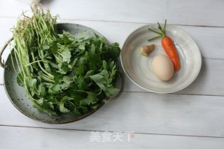 #春食野菜香# Motherwort Egg Soup recipe