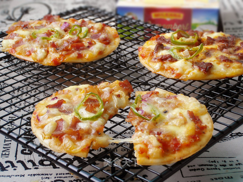 #aca烤明星大赛# Mini Pizza recipe