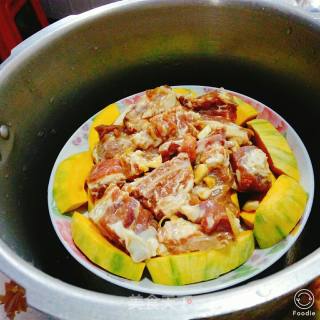 Pumpkin Steamed Spare Ribs recipe