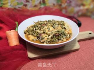 Braised Grass Carp with Capers recipe