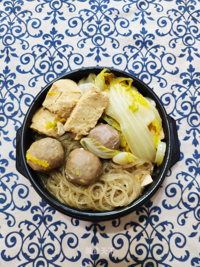Frozen Tofu Stewed Baby Vegetables recipe