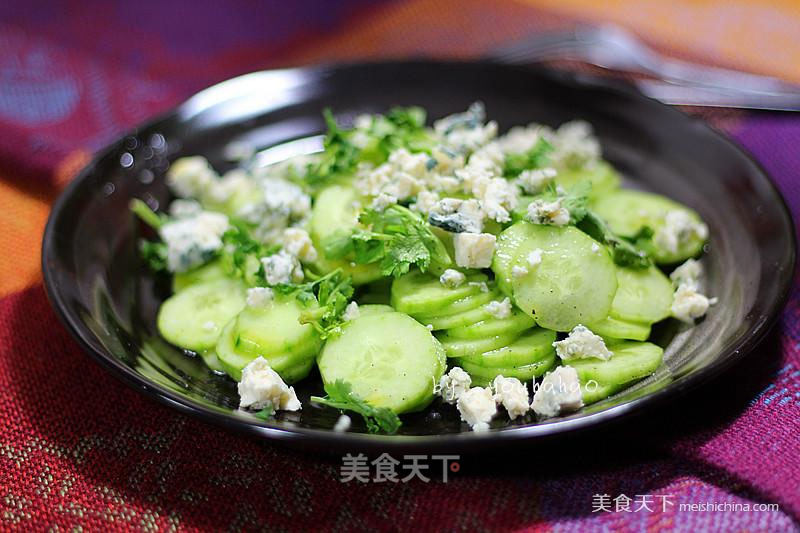 Cucumber Cheese Salad recipe
