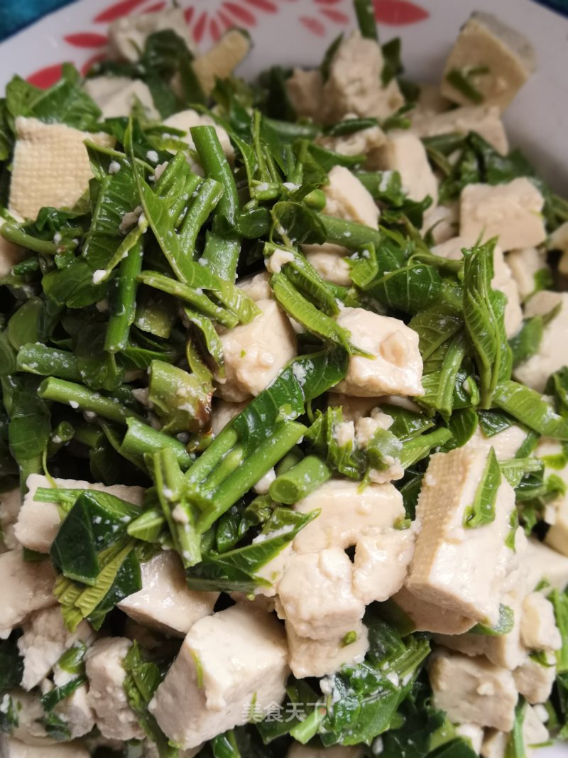 Spring Toon Fresh ~ Toon Mixed with Tofu recipe