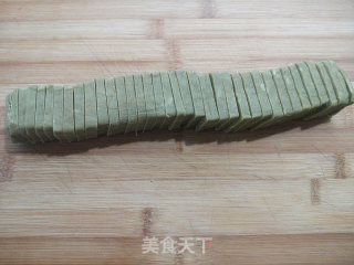 Matcha Almond Cookies recipe