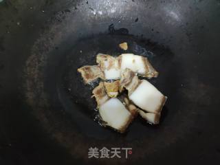 Fried Lotus Root Slices with Bacon recipe