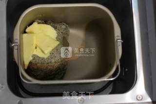 #aca烤明星大赛#——black Sesame Whole Wheat Toast recipe