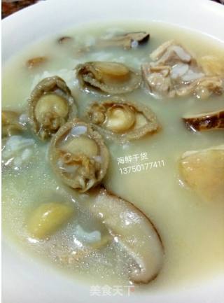 Braised Abalone Congee with Simple Chicken Sauce recipe