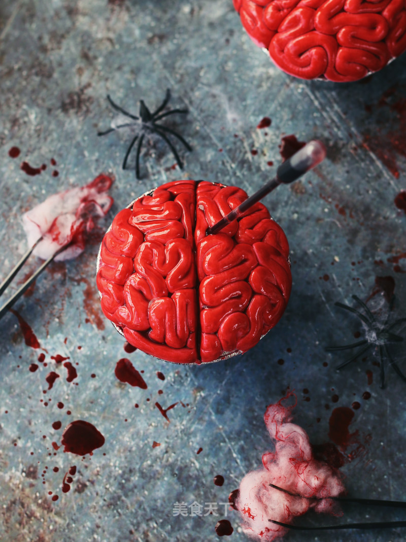 Halloween Simulation Brain Cake recipe