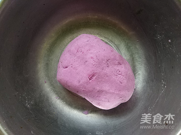 Purple Sweet Potato Glutinous Rice Ball recipe