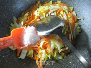 Stir-fried Baby Vegetables with Dried Carrots recipe