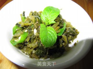 Stir-fried Bitter Vegetable Moss recipe