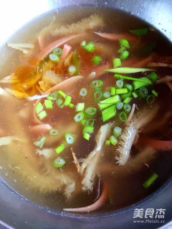 Hot and Sour Tripe Soup recipe
