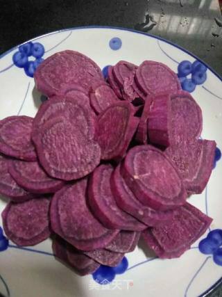 Purple Sweet Potato Mantou recipe