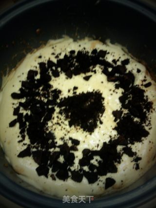 Black Whirlwind Two-color Cake recipe