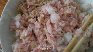 White Radish Meat Buns recipe