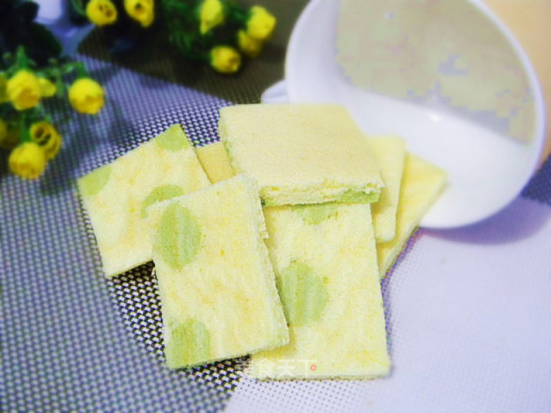 Polka Dot Cake Slice recipe