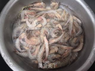 Scallion Fried River Prawn recipe