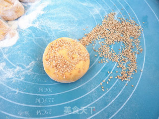 Pumpkin Double Potato Mochi recipe